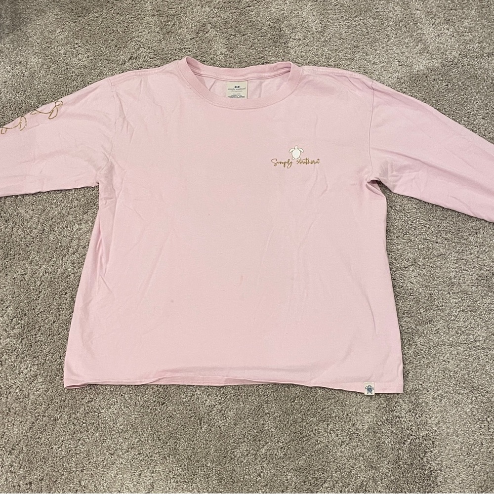 Simply Southern Pink Long Sleeve Tee